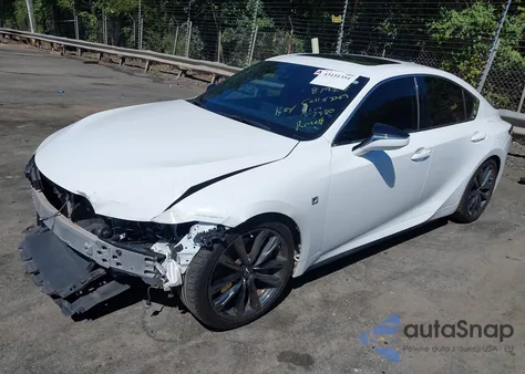 2021 Lexus Is 350 F Sport z USA, uszkodzony, nr VIN JTHGZ1B27M5047980